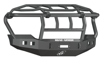 Picture of Road Armor 11-16 Ford F-250 Stealth Front Winch Bumper w/Intimidator Guard - Tex Blk