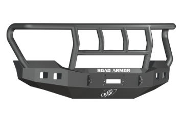 Picture of Road Armor 11-16 Ford F-250 Stealth Front Winch Bumper w/Titan II Standard Flare - Tex Blk