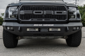Picture of Road Armor 17-20 Ford Raptor Stealth Front Non-Winch Bumper - Tex Blk