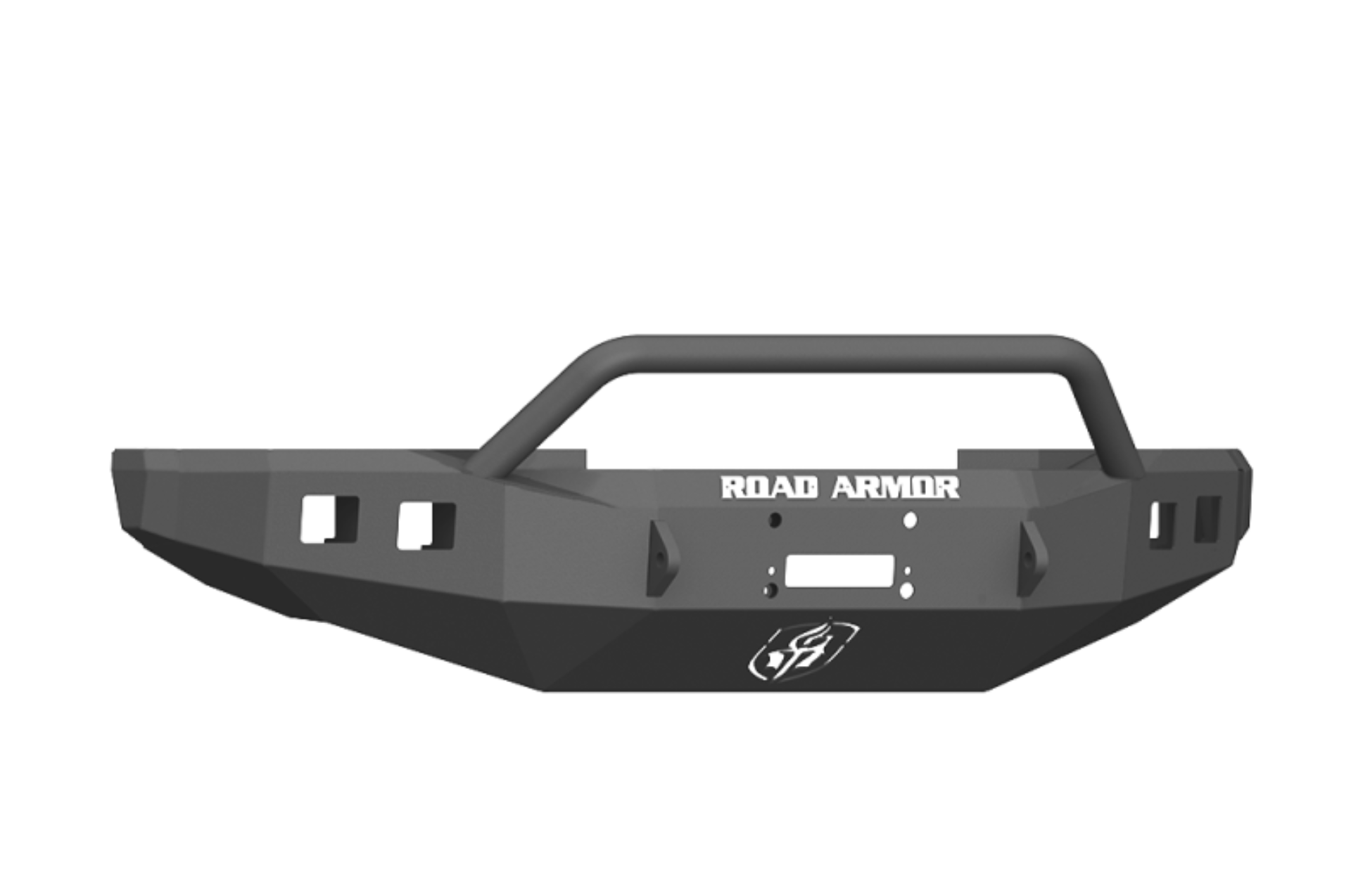 Picture of Road Armor 17-20 Ford F-250 Stealth Wide Fender Front Winch Bumper w/Pre-Runner Guard - Tex Blk