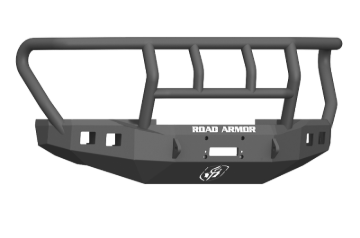 Picture of Road Armor 17-20 Ford F-250 Stealth Front Winch Bumper w/Titan II Standard Flare - Tex Blk