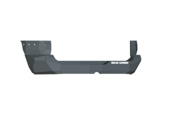 Picture of Road Armor 06-14 Toyota FJ Cruiser Stealth Rear Non-Winch Bumper - Tex Blk