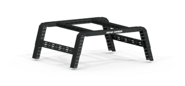 Picture of Road Armor Universal 5-1/2-6ft Bed TRECK Adj Bed Rack - Tex Blk (w/o Brackets)