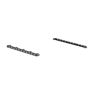 Picture of Road Armor TRECK Dual Upper 6-1/2ft Bed Accessory Rail & 5-Light Mounts - Tex Blk (Pair)