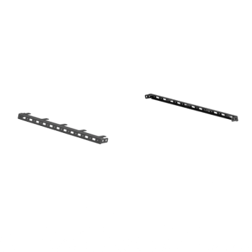 Picture of Road Armor TRECK Dual Upper 5-1/2-6ft Bed Accessory Rail & 5-Light Mounts - Tex Blk (Pair)