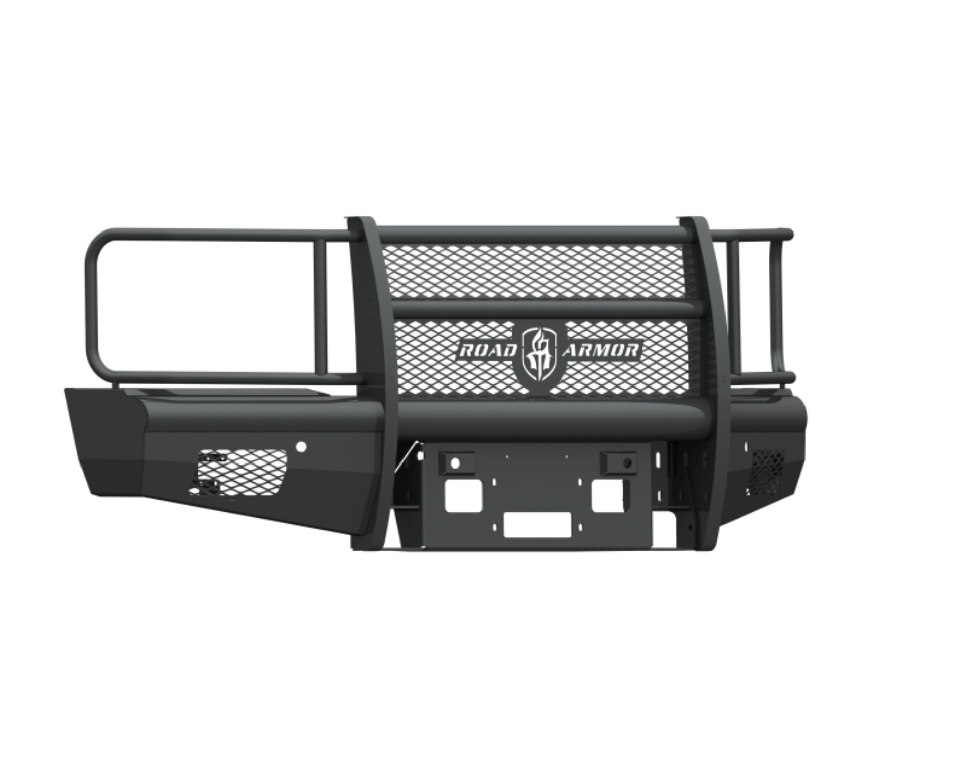 Picture of Road Armor 15-19 Chevy 2500 Vaquero Front Winch Plate - Tex Blk