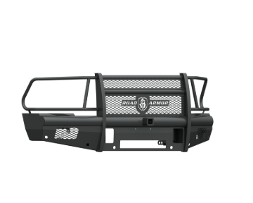 Picture of Road Armor 10-18 Dodge 2500 Vaquero Front Bumper Full Guard 2in Receiver - Tex Blk