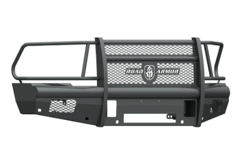 Picture of Road Armor 10-18 Dodge 2500 Vaquero Front Bumper Full Guard - Tex Blk