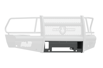 Picture of Road Armor 10-18 Dodge 2500 Vaquero Front Non-Winch Plate - Tex Blk
