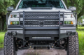 Picture of Road Armor 15-19 Chevy 2500 Vaquero Front Bumper Full Guard - Tex Blk