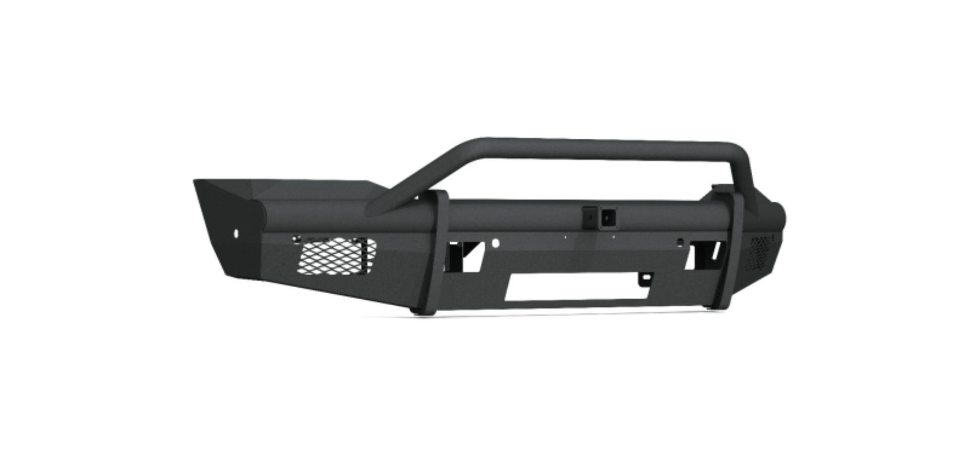 Picture of Road Armor 19-20 Ram 2500 Vaquero Front Bumper w/Pre-Runner Guard/2in Receiver/6 Sensor - Tex Blk