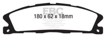 Picture of EBC Redstuff Brake Pad Sets - DP31886C