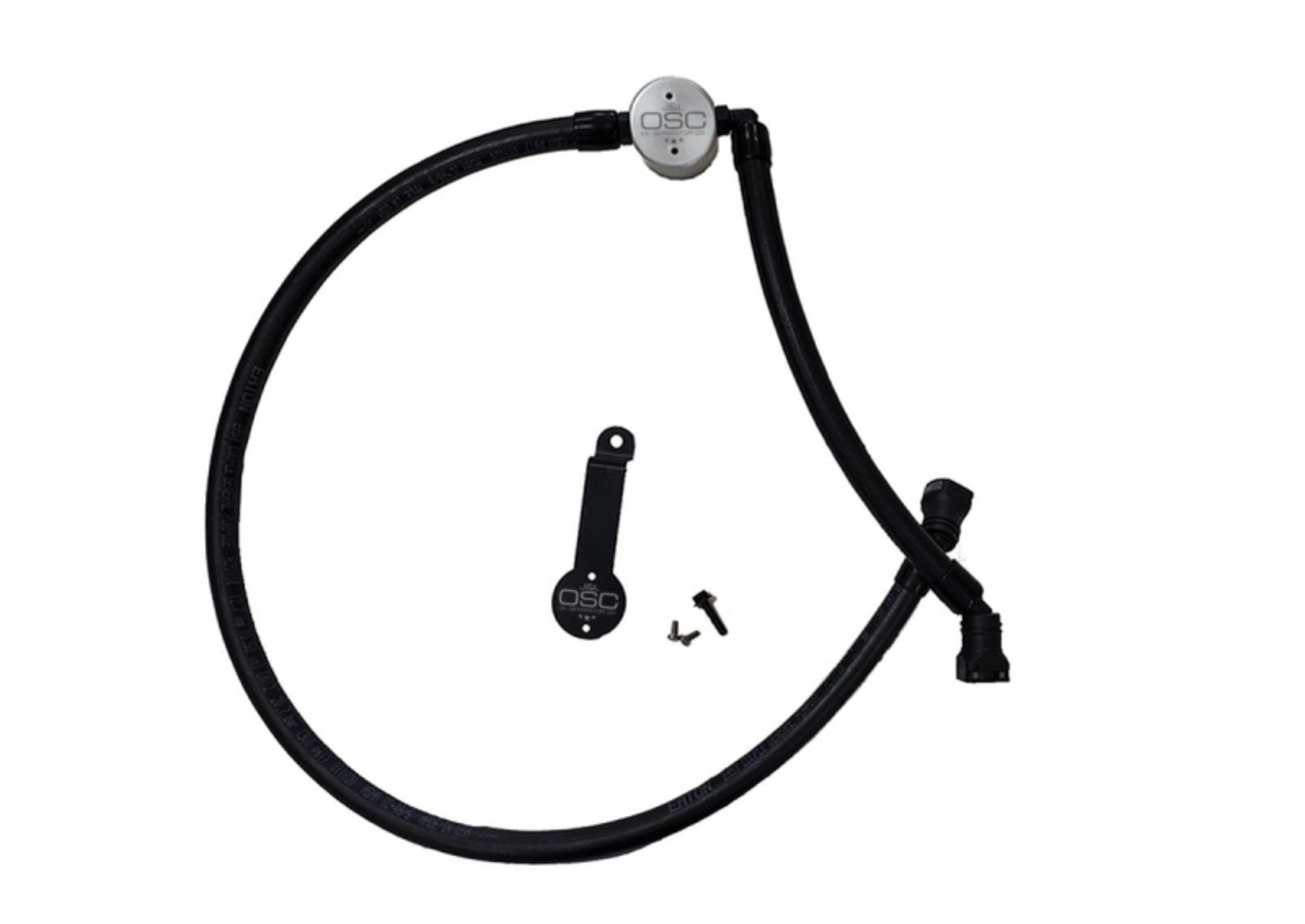 Picture of J&L 18-25 Jeep Wrangler JL 3.6L Driver Side Oil Separator 3.0 - Clear Anodized