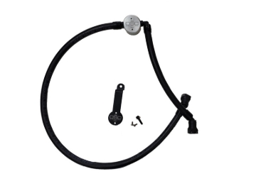 Picture of J&L 18-25 Jeep Wrangler JL 3.6L Driver Side Oil Separator 3.0 - Clear Anodized