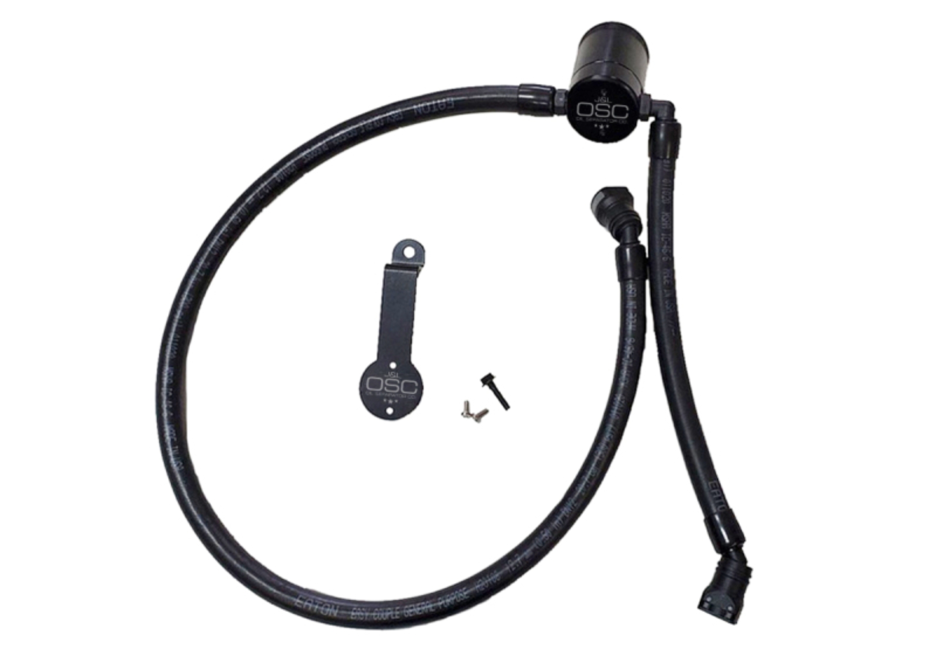 Picture of J&L 18-25 Jeep Wrangler JL 3.6L Driver Side Oil Separator 3.0 - Black Anodized