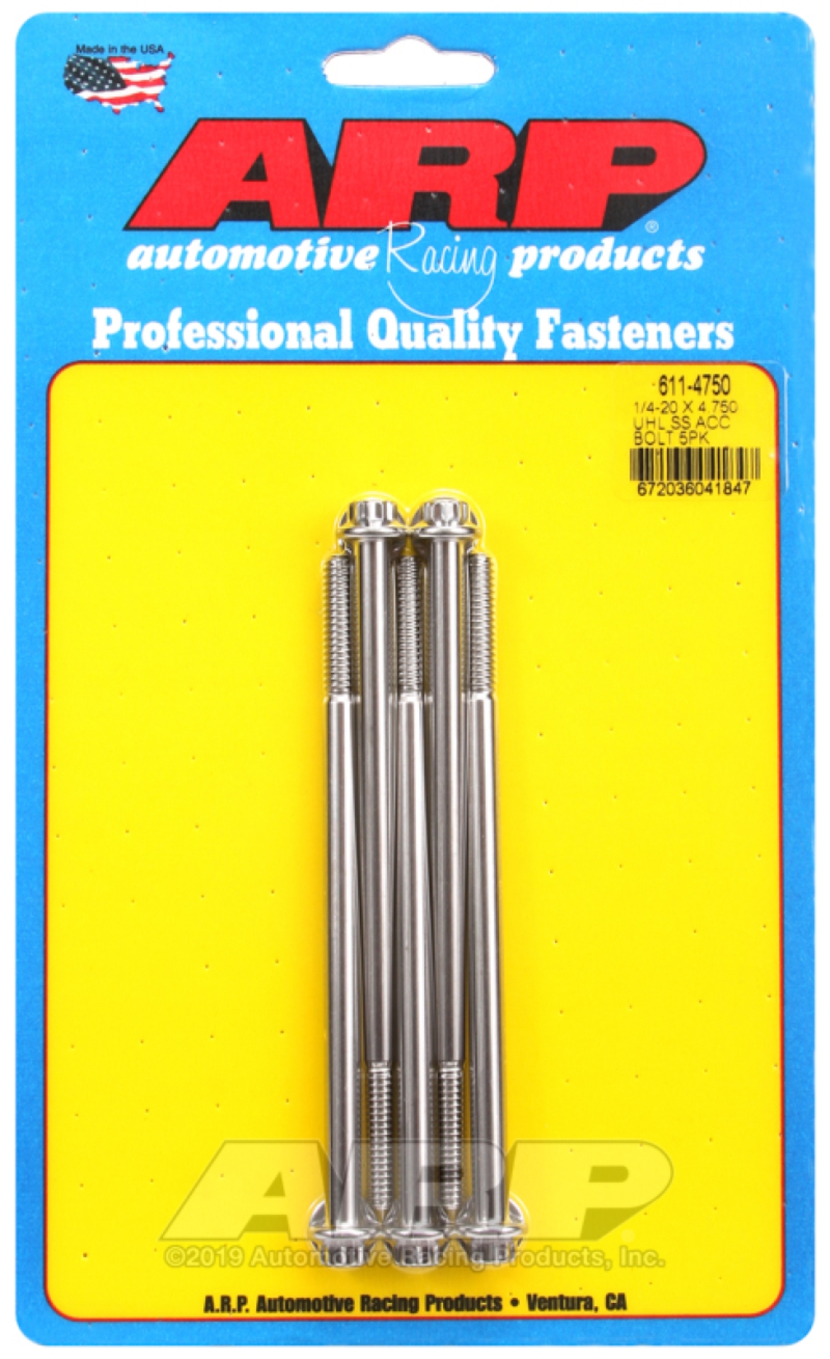 Picture of ARP Stainless Steel Bolts - 611-4750