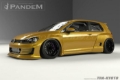 Picture of GReddy 2015+ Volkswagen GTI MK7 3-DR Pandem Rocket Bunny Front Lip (Support Rods Only)