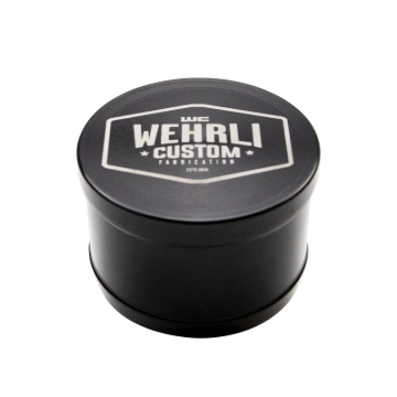 Picture of Wehrli 2017-2024 Chevrolet 6.6L L5P Duramax Intake Resonator Delete Plug - Black Anodized