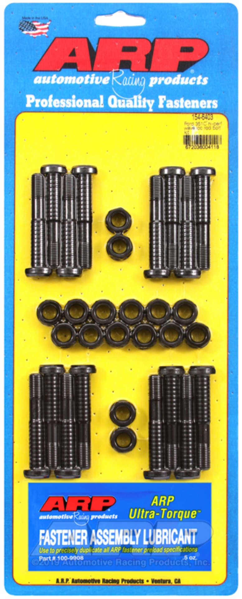 Picture of ARP Ford 351C Hi-Perf Wave-Loc Rod Bolt Kit