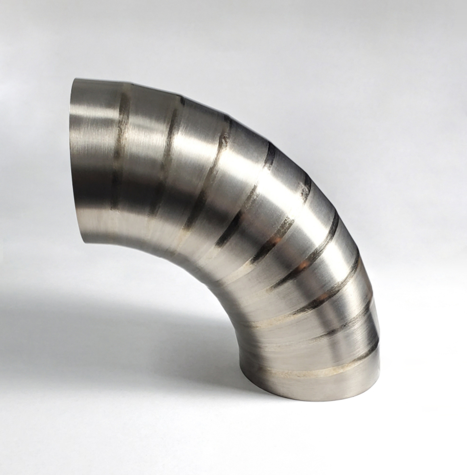 Picture of Ticon Industries 3.5in Welded Pie Cuts 1.65D Loose Radius 90 Deg Bend 1mm/.039in- 10pk