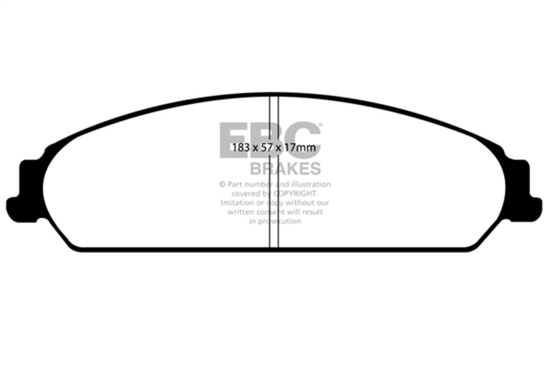 Picture of EBC Greenstuff Brake Pad Sets - DP21724