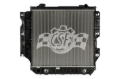 Picture of CSF 05-06 Jeep Wrangler 2.4L OEM Plastic Radiator