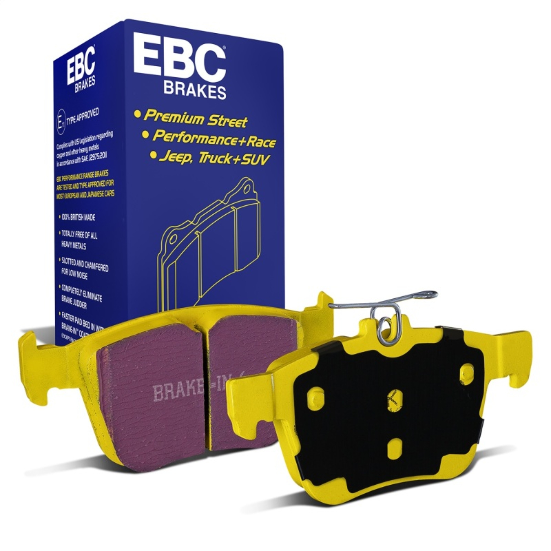 Picture of EBC Yellowstuff Brake Pad Sets - DP42153R