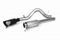 Picture of Gibson 09-13 Ram 1500 ST 4.7/5.7L 4in Patriot Skull Series Cat-Back Single Exhaust - Stainless
