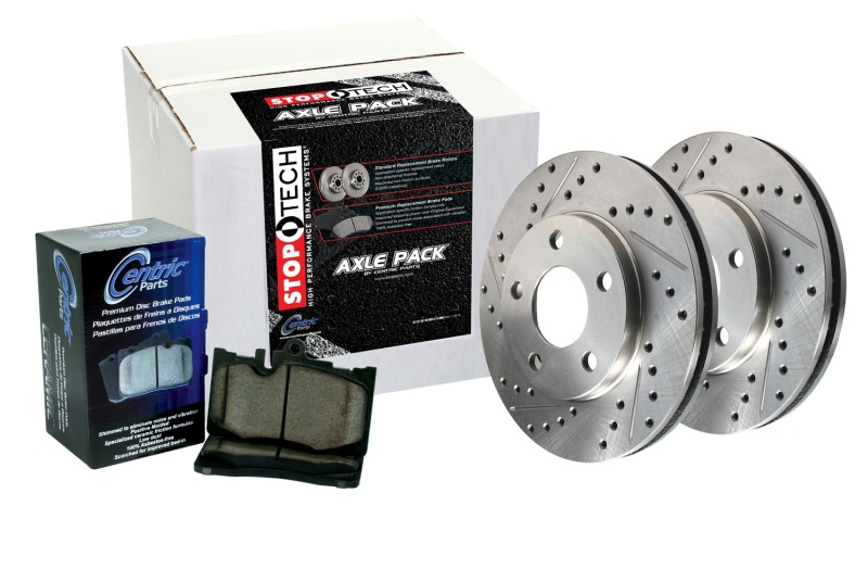 Picture of Sport Axle Pack; Slotted Rotor; Rear Brake Kit with Brake lines