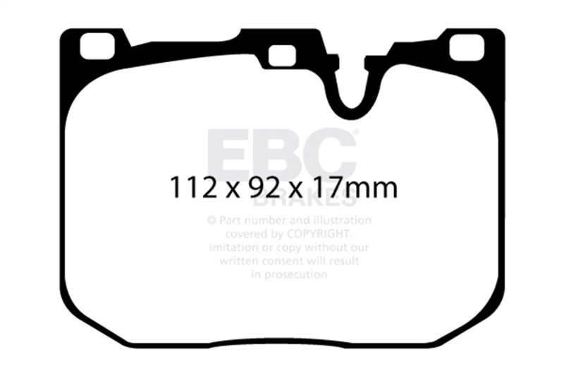 Picture of EBC Yellowstuff Brake Pad Sets - DP42130R