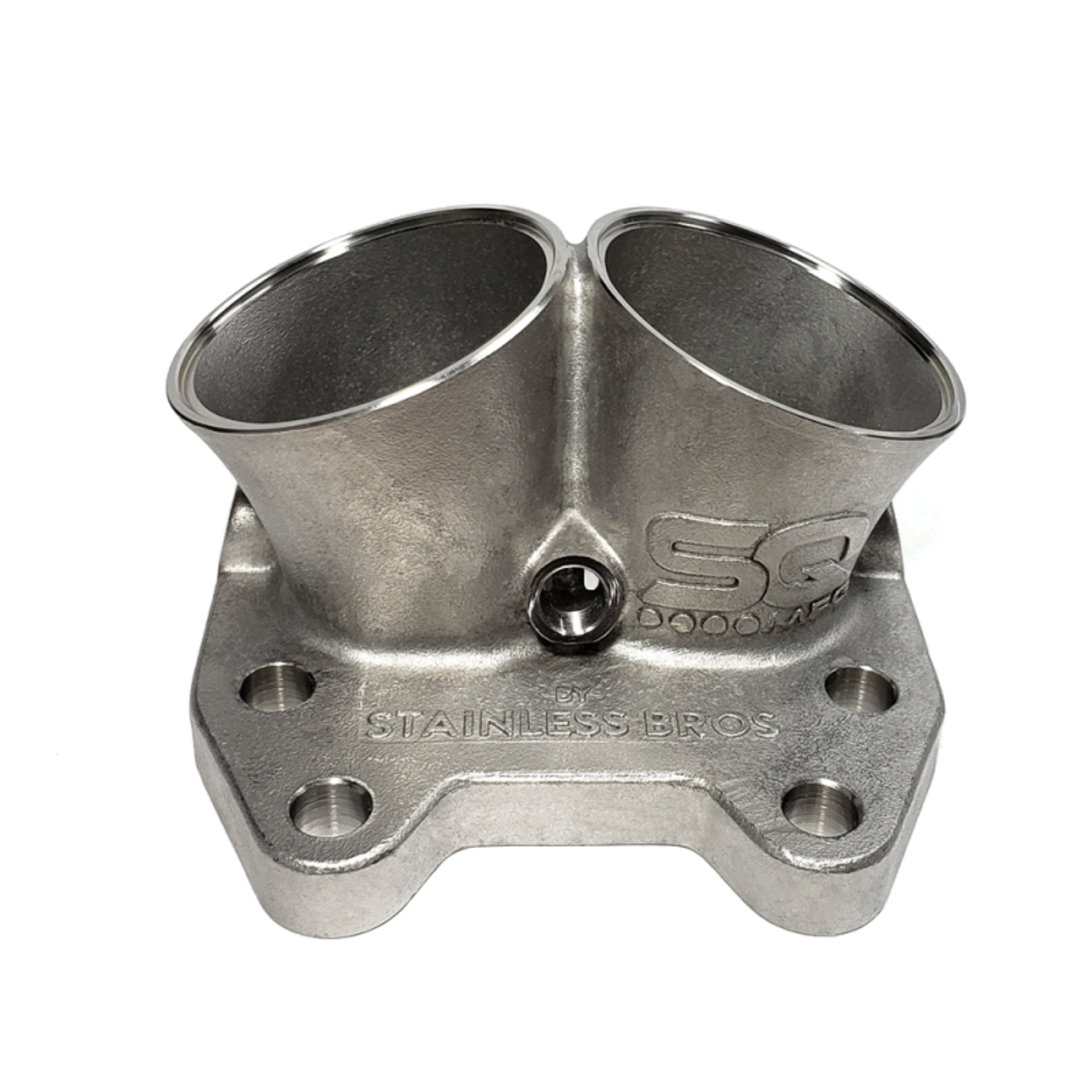 Picture of Ticon Industries 2.25in T4 Collector w/ Divided Inlet - Sequence Manufacturing