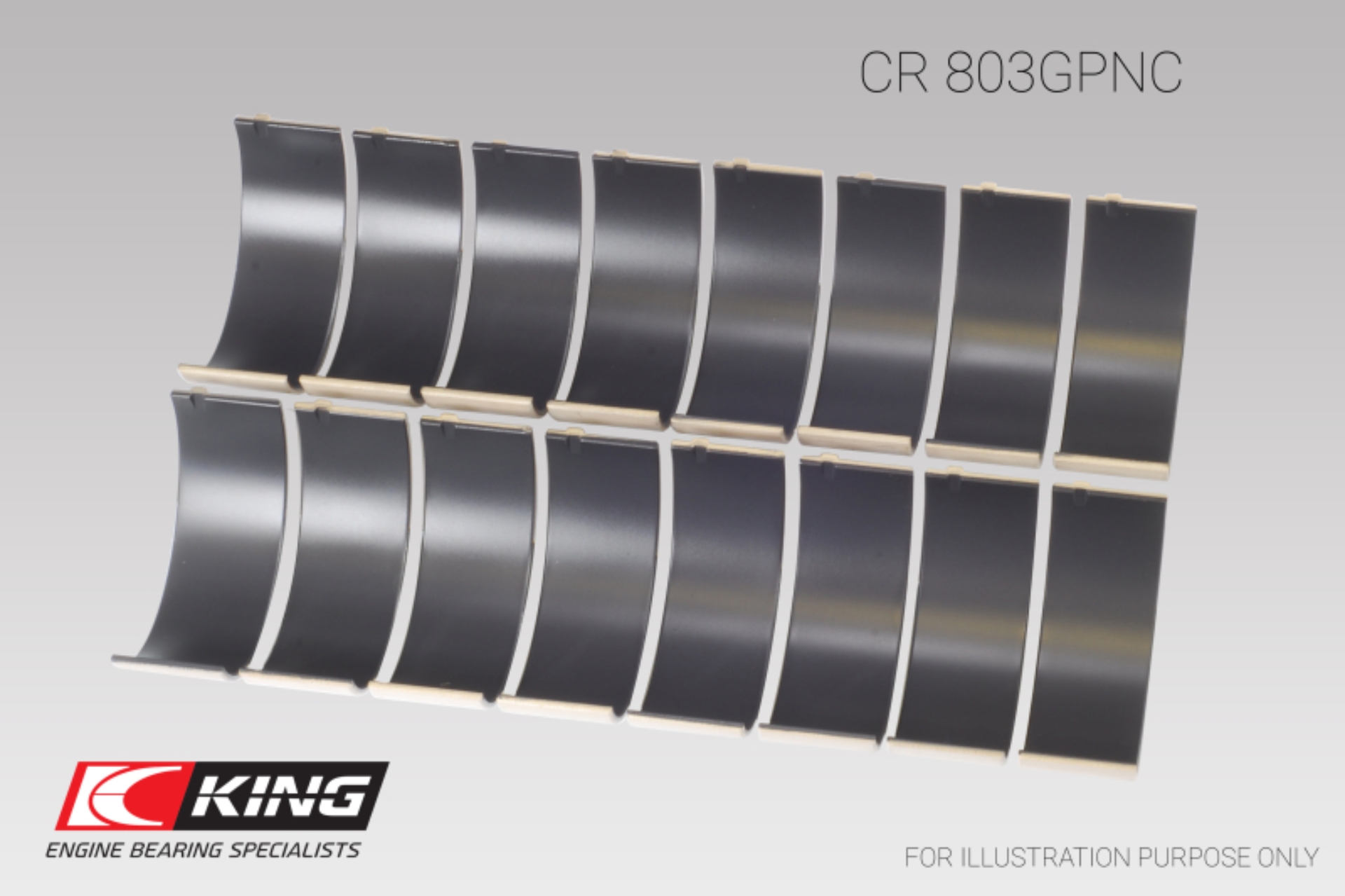 Picture of King Engine Bearings KING Connecting Rod Bearings - CR803GPNC