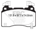 Picture of EBC Yellowstuff Brake Pad Sets - DP43028R