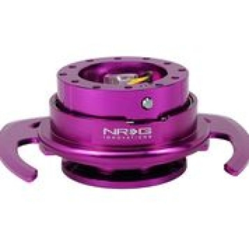 Picture of NRG Quick Release Kit Gen 4.0 - Purple Body / Purple Ring w/ Handles