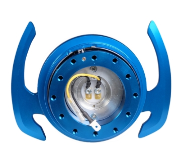 Picture of NRG Quick Release Kit Gen 4.0 - Blue Body / Blue Ring w/ Handles