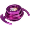 Picture of NRG Quick Release Kit Gen 4.0 - Purple Body / Purple Ring w/ Handles