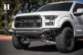 Picture of Addictive Desert Designs 17-20 Ford F-150 Raptor Rock Fighter Frame Cut Front Bumper