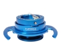 Picture of NRG Quick Release Kit Gen 4.0 - Blue Body / Blue Ring w/ Handles