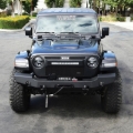 Picture of Westin 18-20 Jeep Wrangler JL WJ2 Full Width Front Bumper - Textured Black