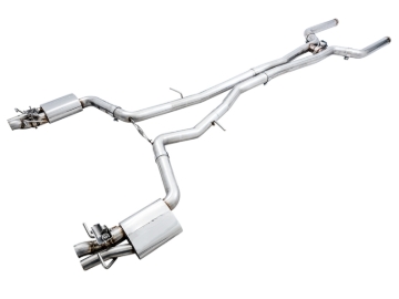 Picture of AWE Tuning 2019+ Mercedes-Benz C63 AMG Sedan (W205) SwitchPath Cat-Back Exhaust - No Tips