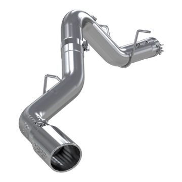 Picture of MBRP 2020+ GMC/Chevy 2500/3500 6.6L Duramax 4in Mand Bent Tubing Pro-Ser Cat Back Single Side - 304