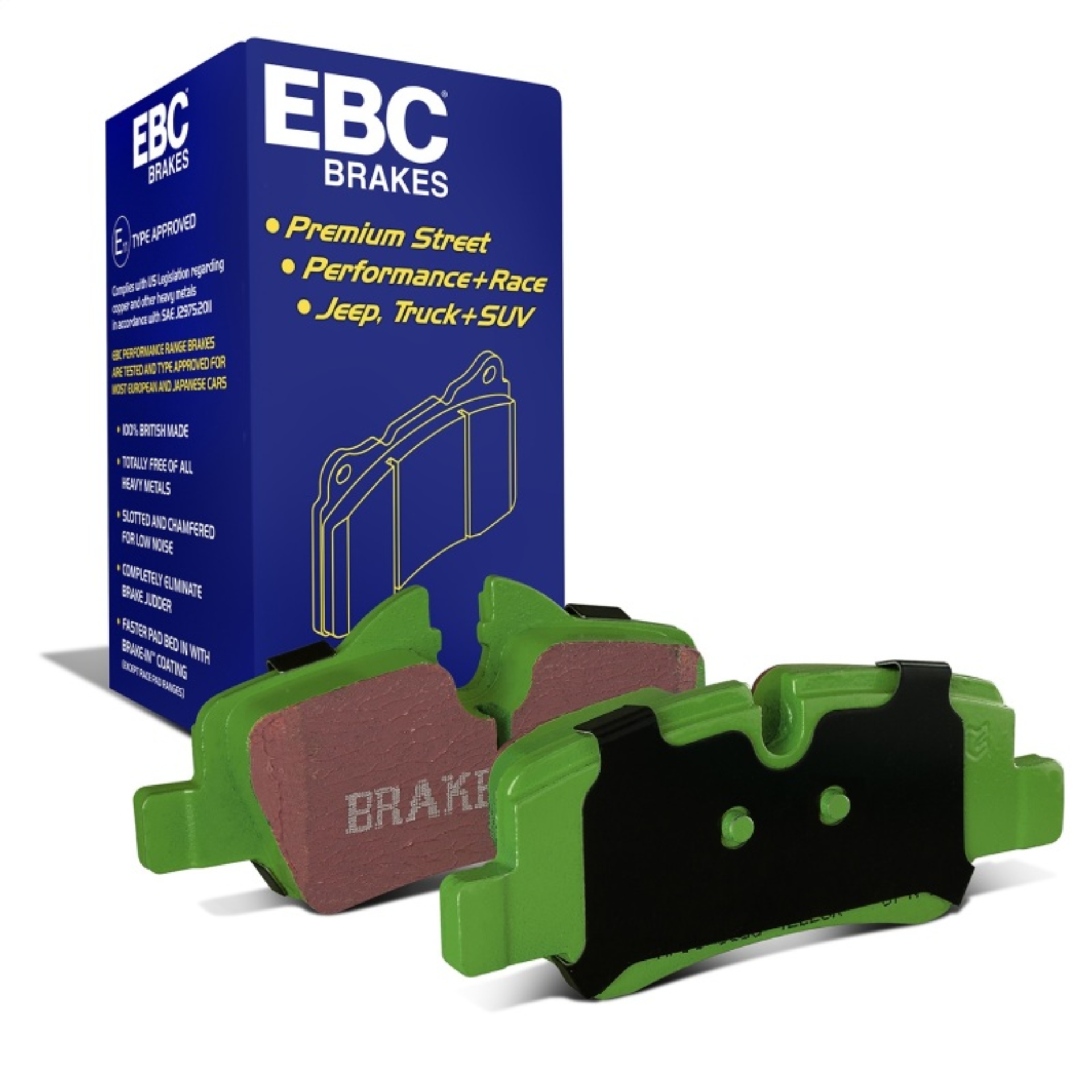 Picture of EBC Greenstuff Brake Pad Sets - DP22228