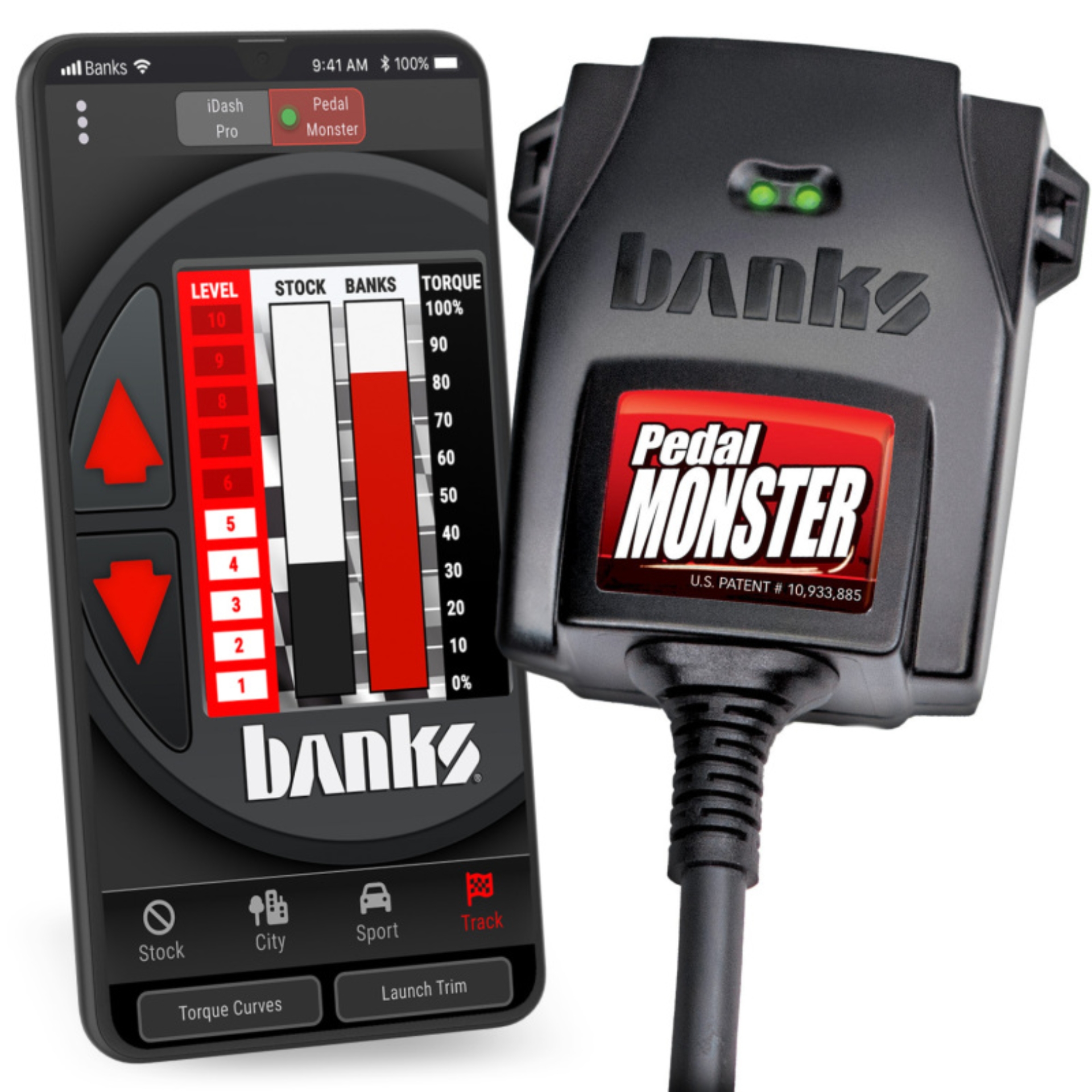 Picture of Banks Power Pedal Monster Kit (Stand-Alone) - Aptiv GT 150 - 6 Way - Use w/Phone