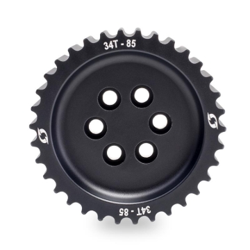 Picture of KraftWerks Cogged Pulley - 85mm Cogged 64mm Width (6 Bolt / Must Use Adapter Hub)