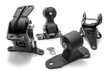 Picture of Innovative 12-15 Civic K-Series Black Steel Mounts 60A Bushings (K24Z7 and Manual Trans)