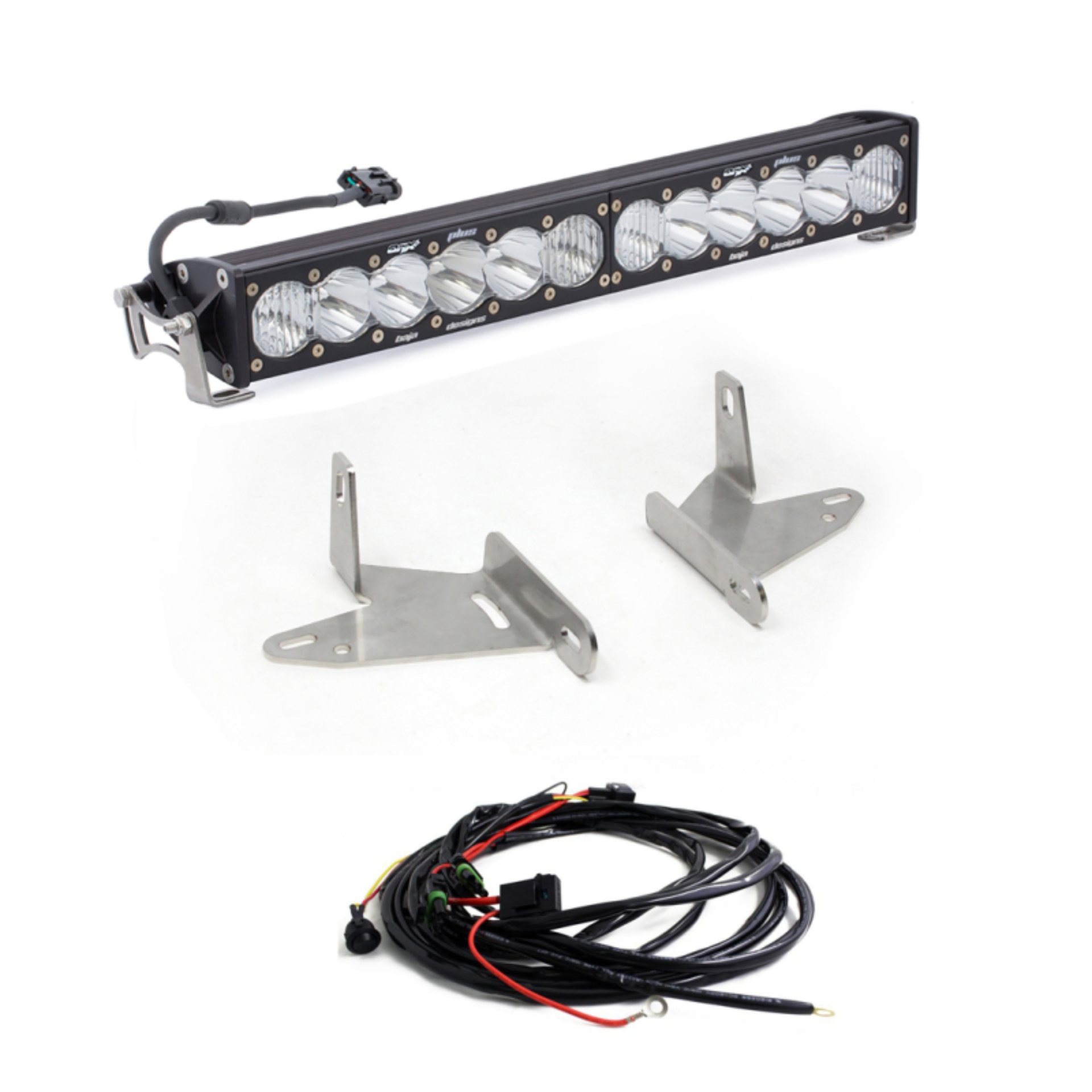 Picture of Baja Designs 2018+ Subaru WRX OnX6+ 20in LED Light Bar - Amber