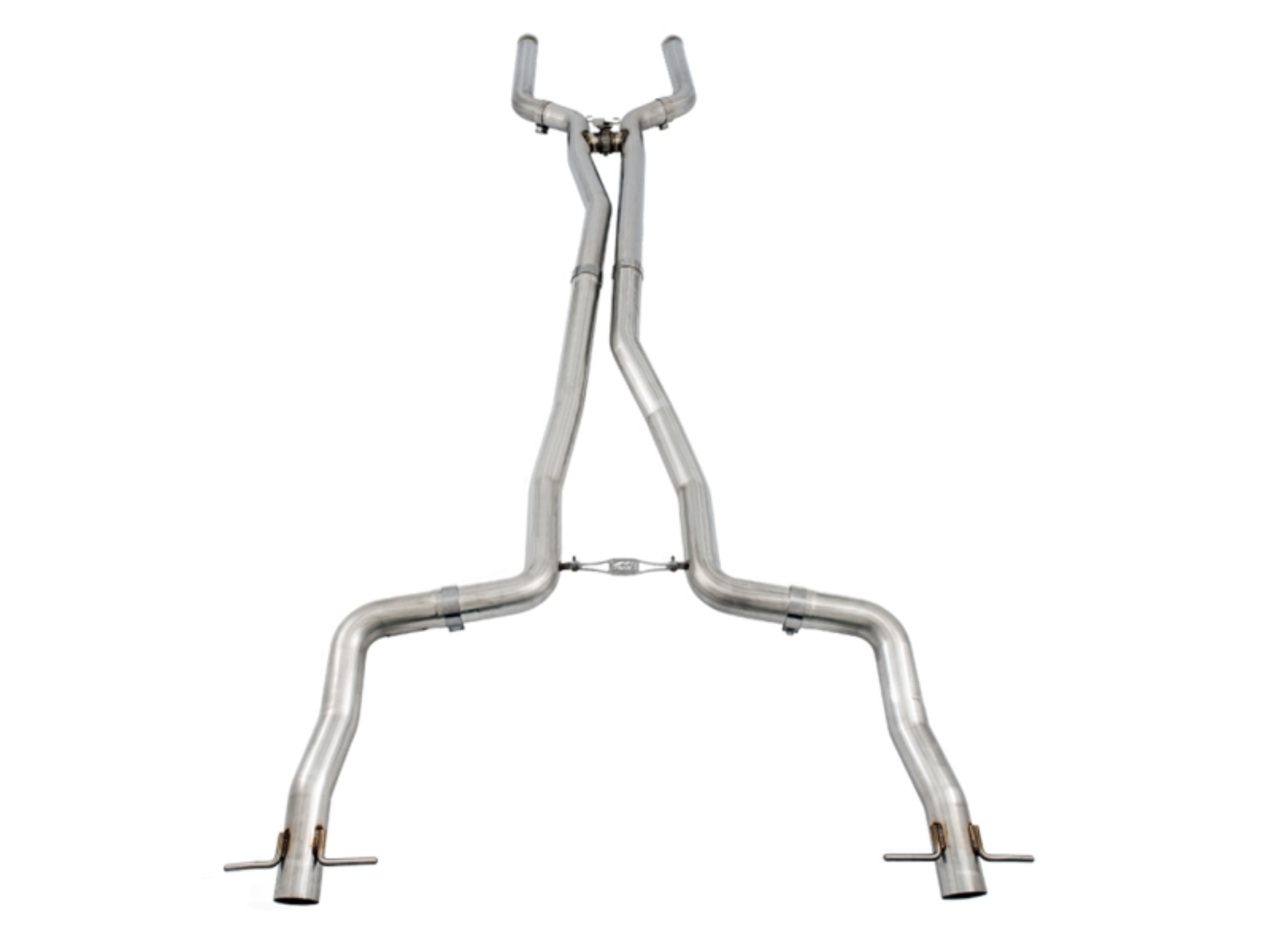 Picture of AWE Tuning 2019+ Mercedes-Benz C63/S AMG Coupe (W205) Track Edition Exhaust - No Tips