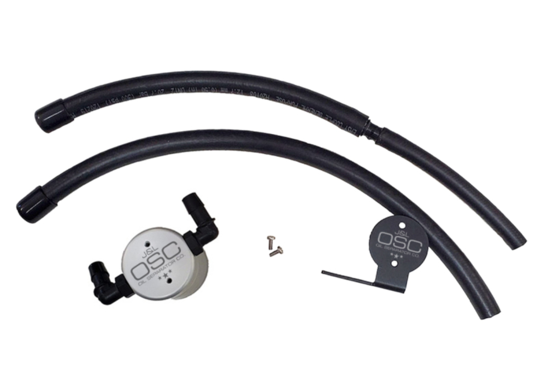 Picture of J&L 07-21 Toyota Tundra 5.7L Driver Side Oil Separator 3.0 - Clear Anodized