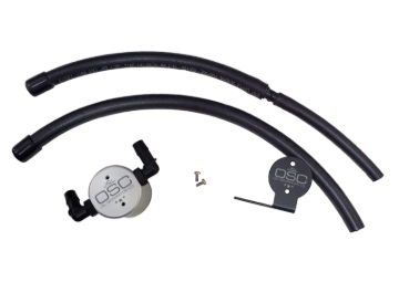 Picture of J&L 07-21 Toyota Tundra 5.7L Driver Side Oil Separator 3.0 - Clear Anodized