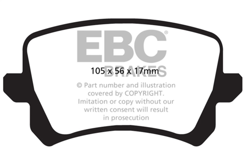 Picture of EBC Ultimax2 Brake Pad Sets - UD1348